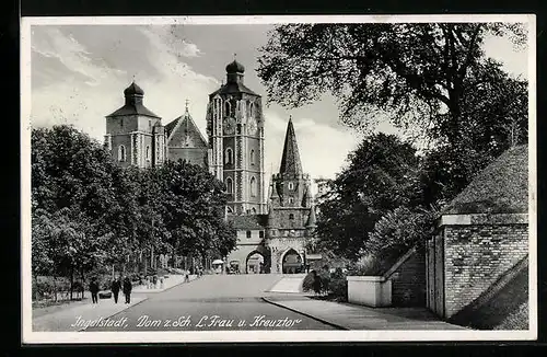 AK Ingolstadt, Dom z. Sch. L. Frau u. Kreuztor