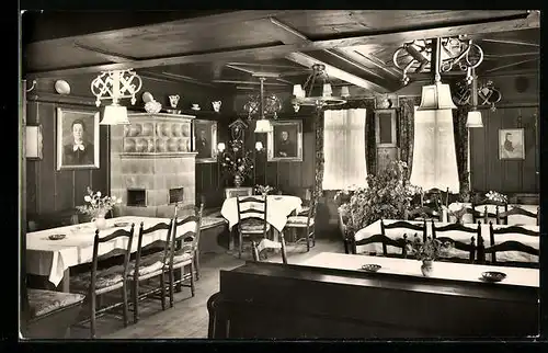 AK Glottertal-Schwarzwald, Gasthaus z. Adler, Karl Linder