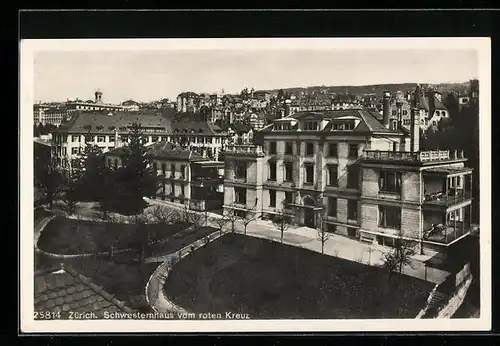 AK Zürich, Schwesternhaus vom roten Kreuz