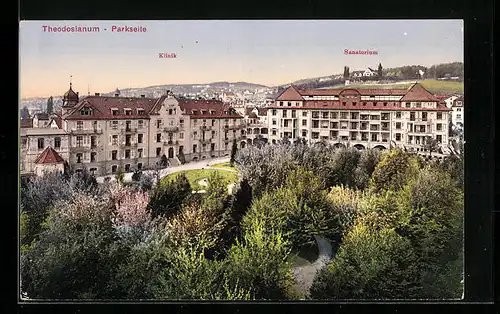 AK Zürich, Privatspital Theodisanium, Klinik, Sanatorium, Asylstrasse 120