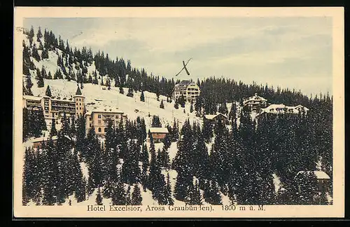 AK Arosa, Hotel Excelsior, Panorama