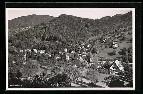 AK Waldenburg, Gesamtansicht der Ortschaft