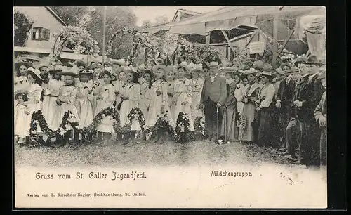 AK St. Gallen, Jugenfest, Mädchengruppe