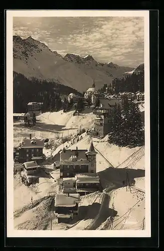 AK Zürich, Kurhäuser im Winter