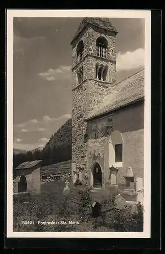 AK Pontresina, Kirche Sta. Maria