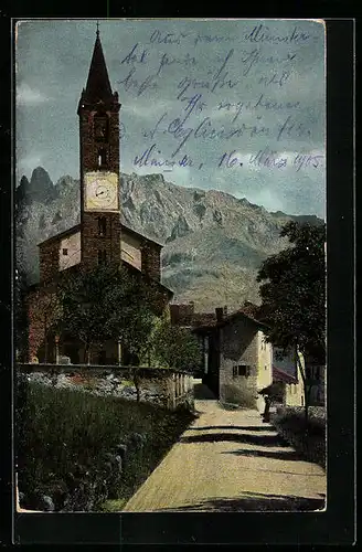 AK Tesserete, Weg zur Kirche