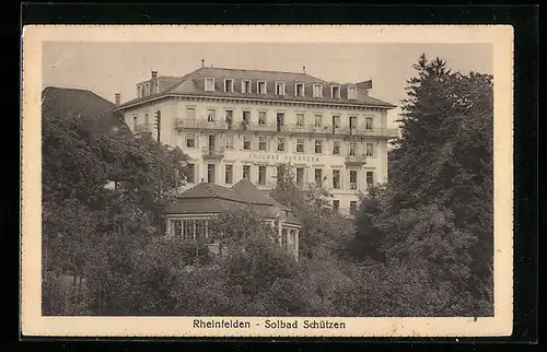 AK Rheinfelden, Solbad Schützen