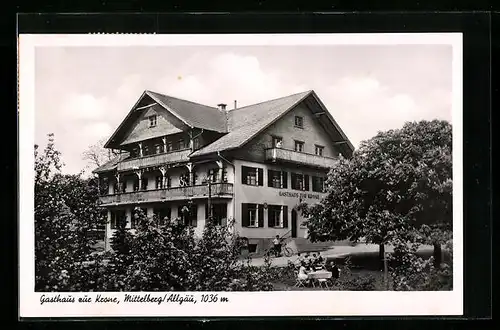 AK Mittelberg /Allgäu, Gasthaus zur Krone