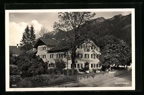 AK Oberammergau, Gasthof und Pension Ambronia