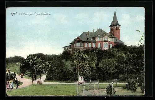 AK Kiel, Werftpark mit Erholungshaus