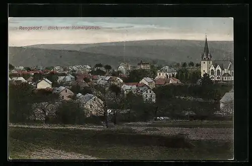 AK Rengsdorf, Blick vom Römergraben