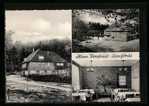 AK Lemförde, Drei Ansichten vom Hann. Berghaus