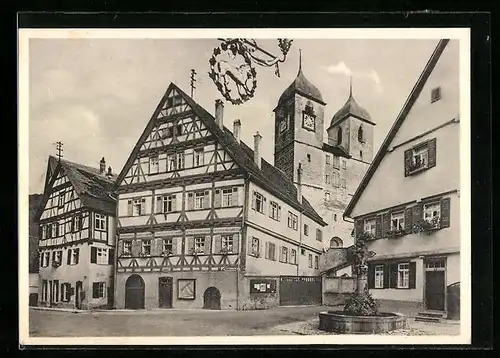 AK Wiesensteig, Marktplatz