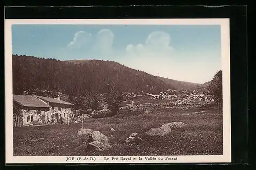 AK Job, Le Prè Daval et la Vallee du Fossat