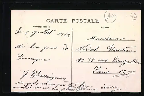 AK Saint-Bonnet-le-Chastel, Vue gènèrale