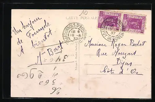 AK Fournols, Vue gènèrale