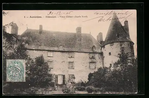 AK Villeneuve, Vieux Chateau (Facade Nord)