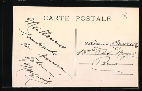 AK Saint-Saturnin, Vue sur l`Eglise