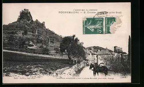 AK Rochemaure, Entrèe du Rays (cote Sud)