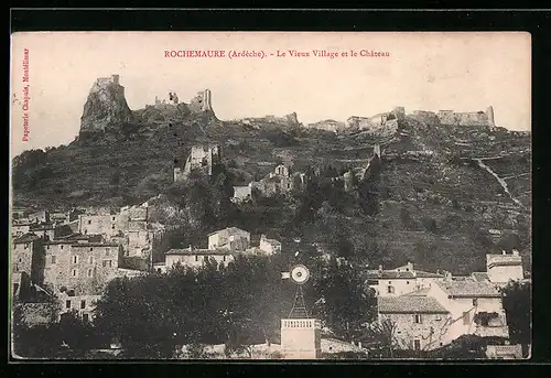 AK Rochemaure, Le Vieux Village et le Chateau