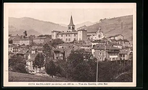 AK Satillieu, Vue du Centre, cotè Est