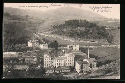 AK Annonay, Les Usines de Rochebrune