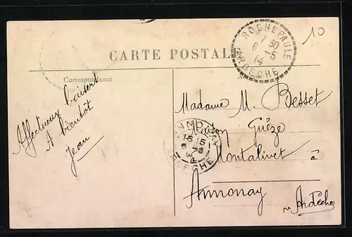 AK Rochepaule, Vue gènèrale Mèridionale