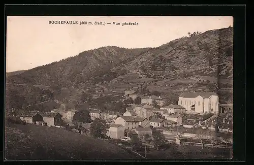 AK Rochepaule, Vue gènèrale