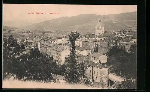 AK Saint-Fèlicien, Vue Gènèrale