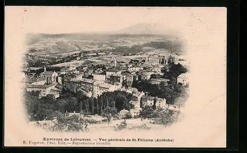 AK Saint-Fèlicien, Vue gènèrale