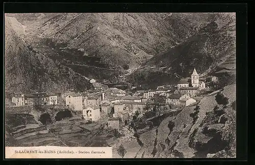 AK Saint-Laurent-les-Bains, Station thermale