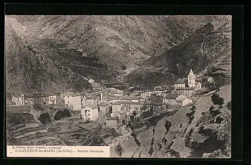 AK Saint-Laurent-les-Bains, Station thermale