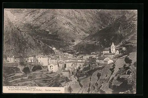 AK Saint-Laurent-les-Bains, Station thermale