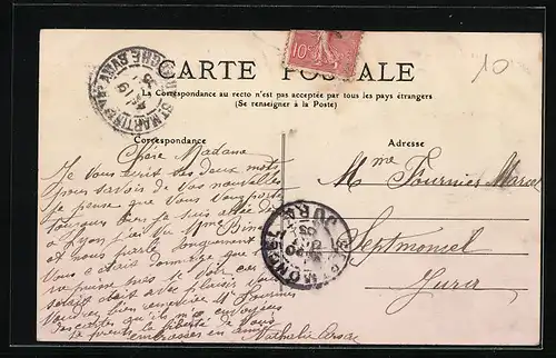 AK Saint-Martin-de-Valamas, Vue gènèrale, Quartier de la Gare