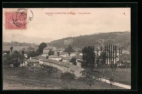 AK Grozon-Lamastre, Vue gènèrale