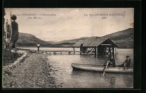 AK Issarlès, Le Lac d`Issarlès-L`Embarcadère