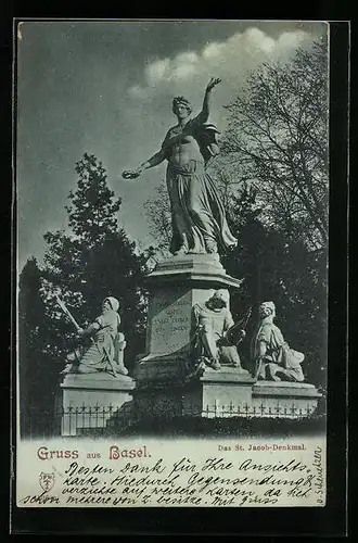 AK Basel, Das St. Jacob-Denkmal