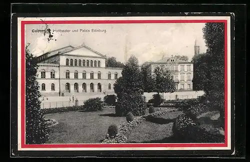 AK Coburg, Hoftheater und Palais Edinburg
