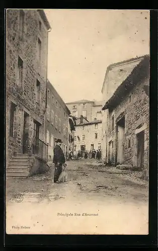AK Arconsat, Principale Rue