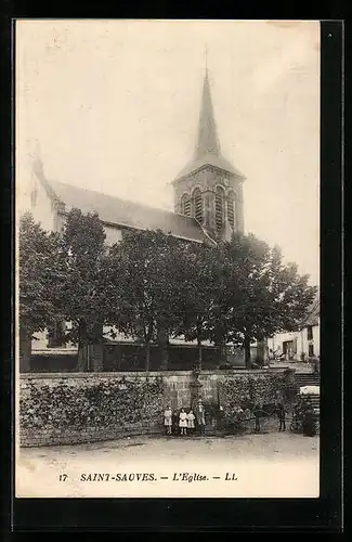 AK Saint-Sauves, L`Eglise