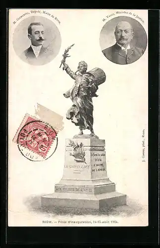 AK Riom, Fètes d`inauguration