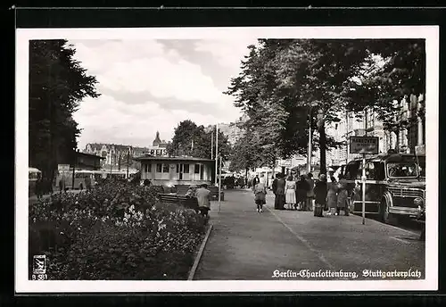 AK Berlin-Charlottenburg, Stuttgarterplatz