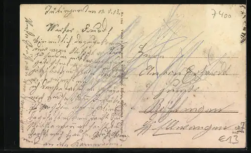 AK Tübingen, Sechs Ansichten der Universitätskliniken