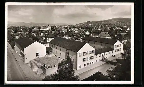 AK Schorndorf /Württ., Daimlerschule aus der Vogelschau