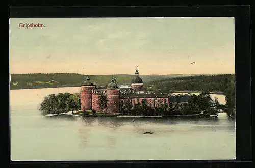 AK Gripsholm, Blick zum Schloss
