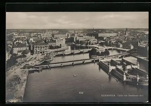 AK Stockholm, Utsikt fran Stadshusets torn