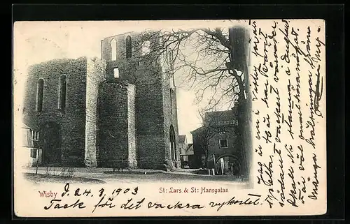 AK Wisby, St. Lars & St. Hansgatan