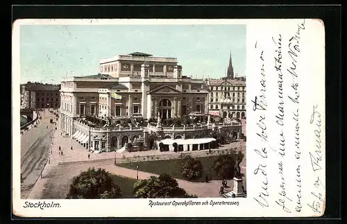 AK Stockholm, Restaurant Operakällaren och Operaterassen