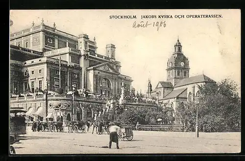 AK Stockholm, Jakobs Kyrka och Operaterassen