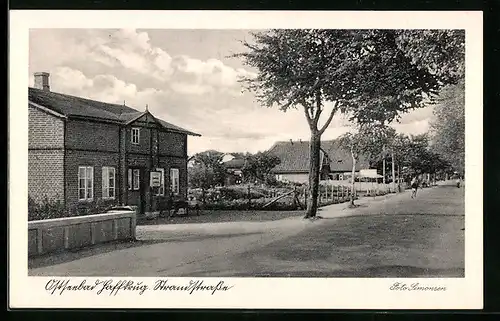 AK Haffkrug / Ostseebad, Strandstrasse